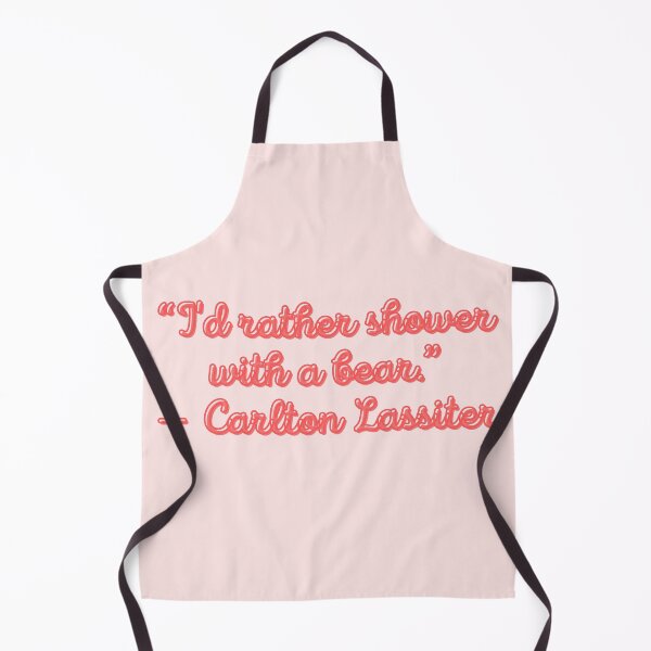 Item preview, Psych Quote - “I'd rather shower with a bear.” — Carlton Lassiter designed and sold by Artful-Julia.