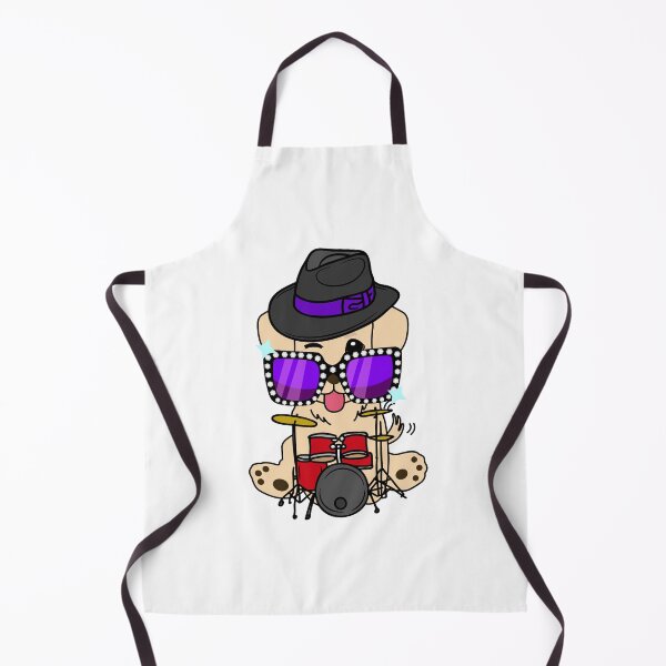Item preview, Rock and roll retriever playing drums designed and sold by Pet Station.