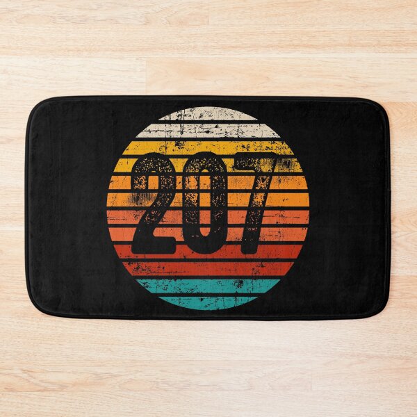 Item preview, Distressed Vintage Sunset 207 Area Code designed and sold by Gold Wings Tees.