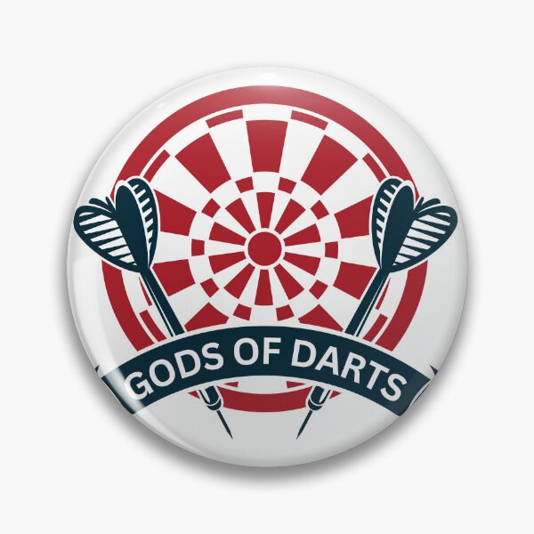 Item preview, God of Darts, Dart Throwing Sports, Bullseye, Retro Vintage designed and sold by efenem.