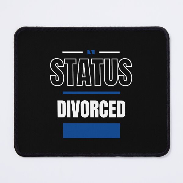 Item preview, DIVORCED - FUNNY AND QUIRKY RELATIONSHIP STATUS designed and sold by JakNJill.