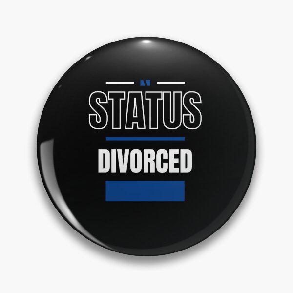 Item preview, DIVORCED - FUNNY AND QUIRKY RELATIONSHIP STATUS designed and sold by JakNJill.
