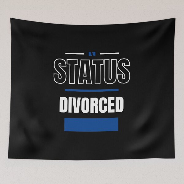 Item preview, DIVORCED - FUNNY AND QUIRKY RELATIONSHIP STATUS designed and sold by JakNJill.