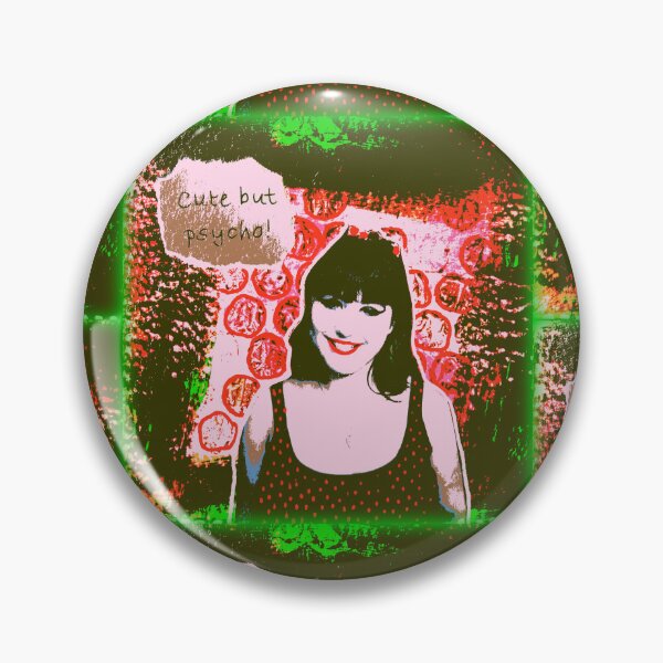 Item preview, Cute But Psycho designed and sold by Beatrice Roberts.