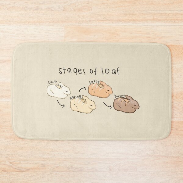 Item preview, Stages of Bunny Loaf designed and sold by aymeigh.