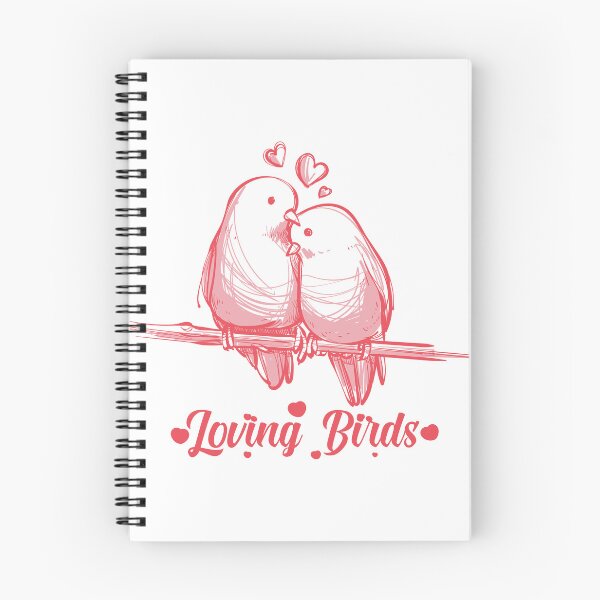 Item preview, loving birds | love birds | happy birds | couple birds design art designed and sold by tshirtsdesign9.