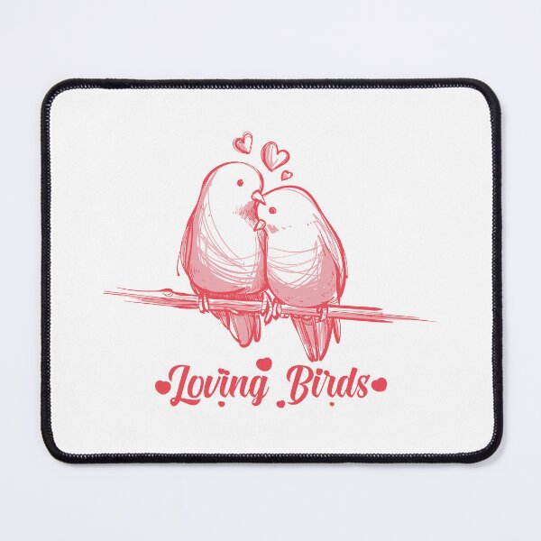 Item preview, loving birds | love birds | happy birds | couple birds design art designed and sold by tshirtsdesign9.