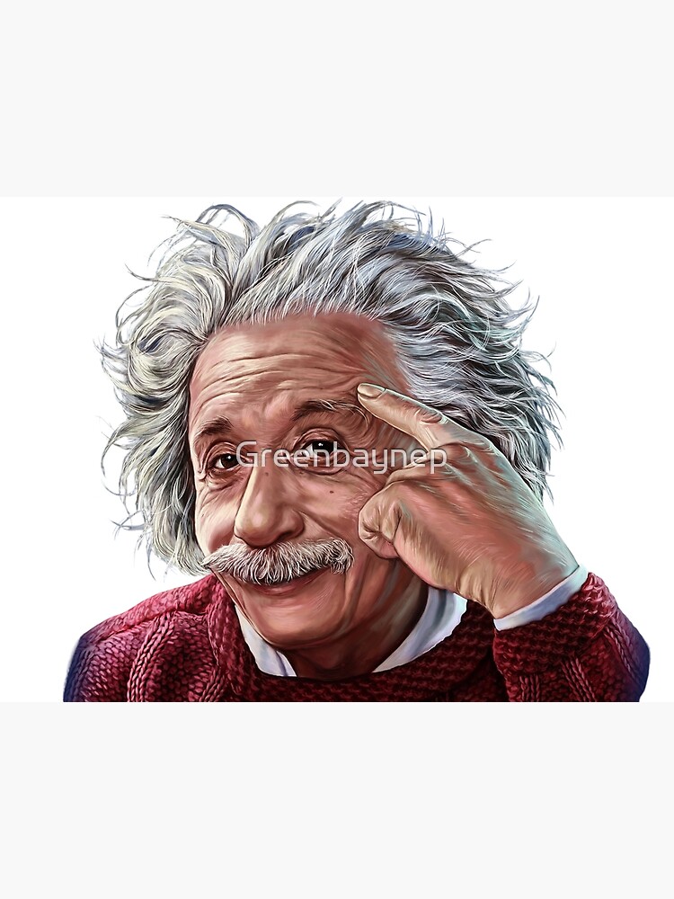 Discover Albert Einstein Premium Matte Vertical Poster