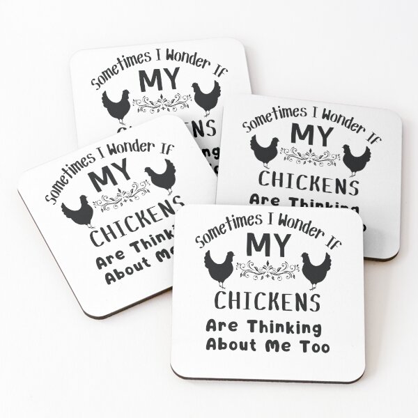 Item preview, Sometimes I Wonder if My Chickens are Thinking about me Too designed and sold by TADYSHOP.
