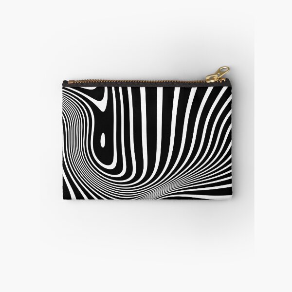 Item preview, Retro Shapes And Lines Black And White Optical Art designed and sold by artsandsoul.