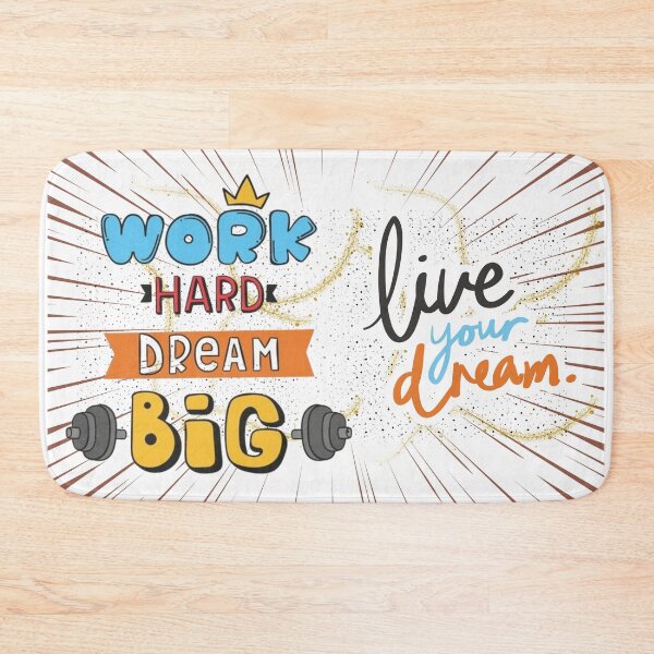 Item preview,  Dream big and work hard |Motivational | designed and sold by Arteartz.