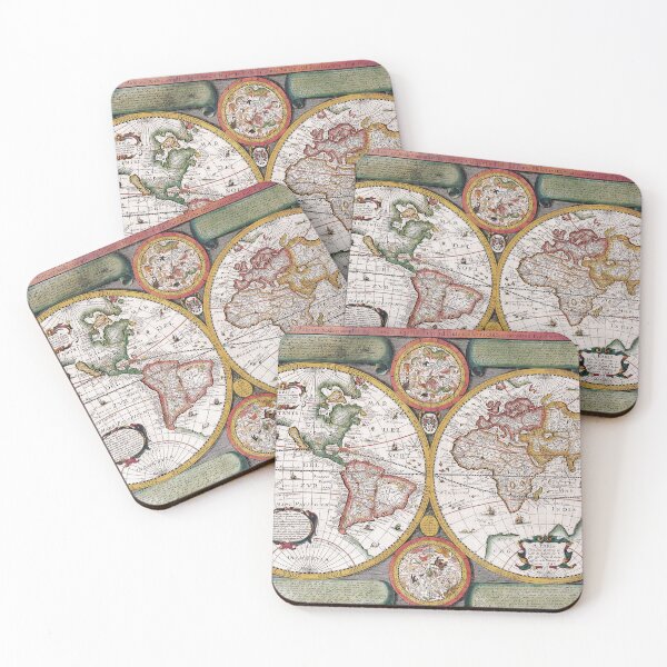 Item preview, World Map Old World Map designed and sold by DigiDesigns702.