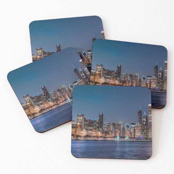 Item preview, City Skyline Chicago Skyline City Lights designed and sold by DigiDesigns702.