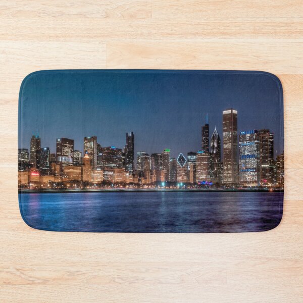 Item preview, City Skyline Chicago Skyline City Lights designed and sold by DigiDesigns702.