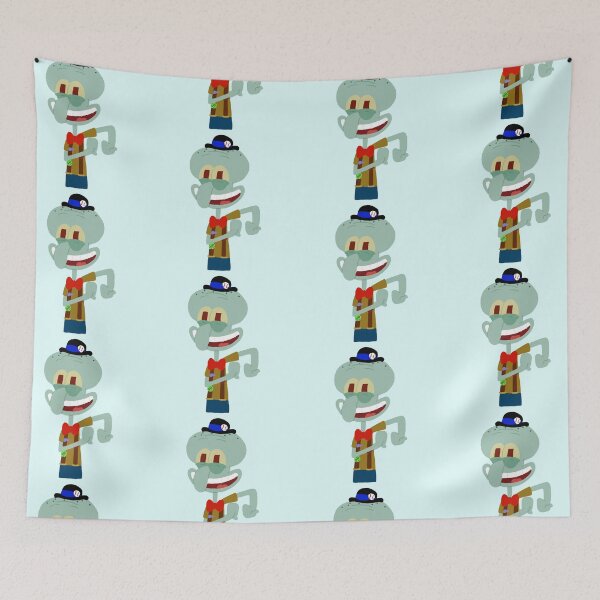 Item preview, Squidward Happy O Mondays designed and sold by Illustrationsbyv .