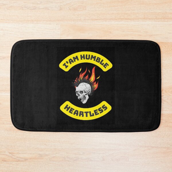 Item preview, I Am Humble Heartless Skull Graphic designed and sold by MotionWaves.