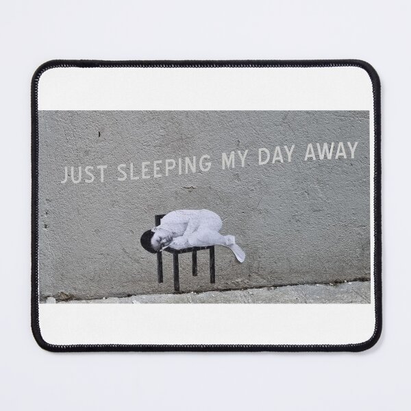 Item preview, Sleeping - Street Art in Paris designed and sold by Kingrocker.