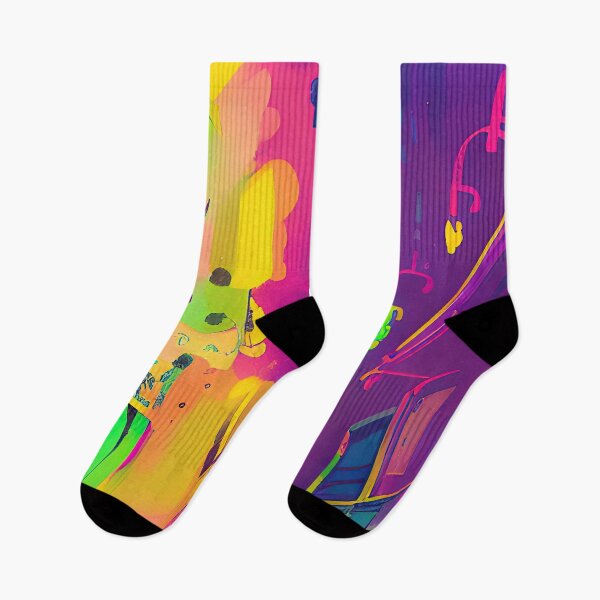 Item preview, Vibrant Street at Night designed and sold by Arkneer.