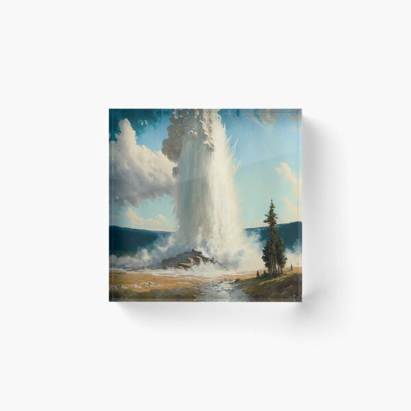 Item preview, Erupting Beauty - Old Faithful Geyser designed and sold by Kai Saarto.