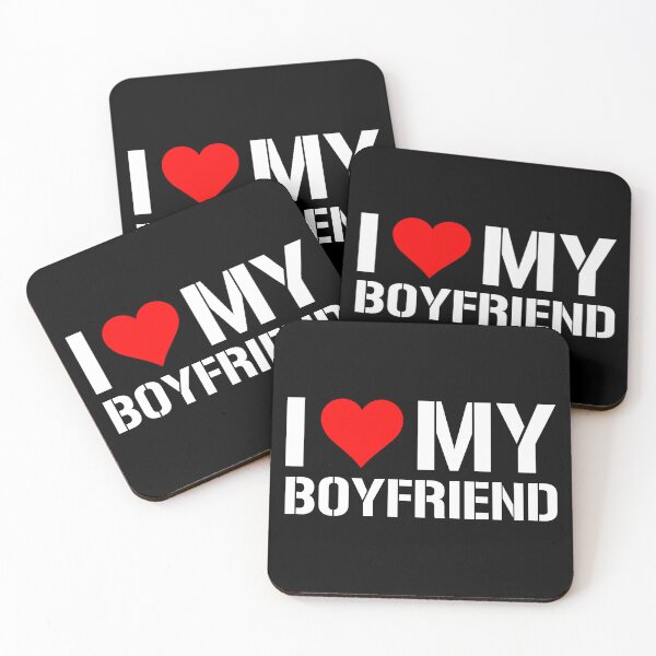 Item preview, I Love My Boyfriend T-Shirt I Heart My Boyfriend Shirt BF designed and sold by RaselStyleHub.