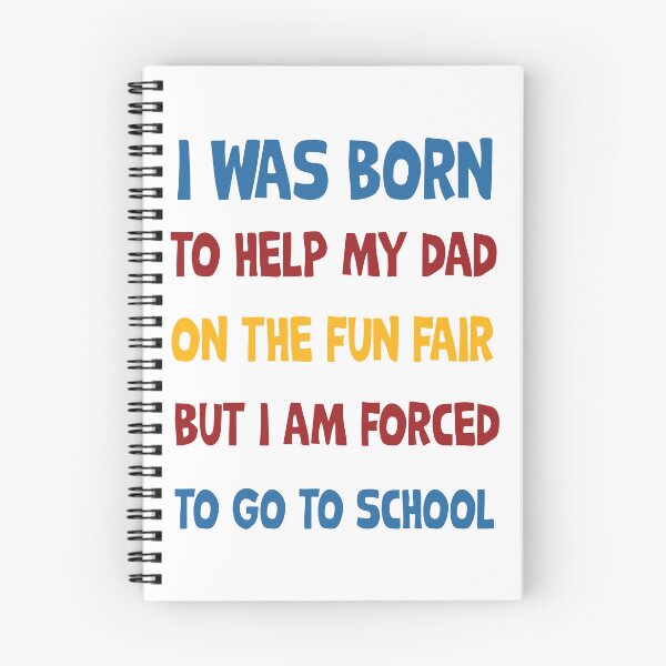 Item preview, was born to help my dad at the funfair, but school designed and sold by Curious-Arts.