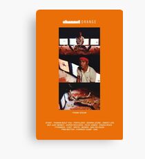 C. ORANGE Canvas Print