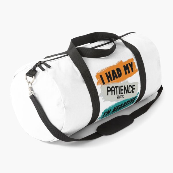 Item preview, I had my patience tested I'm negative Funny Sayings & Sarcastic Gift designed and sold by Desibeau.