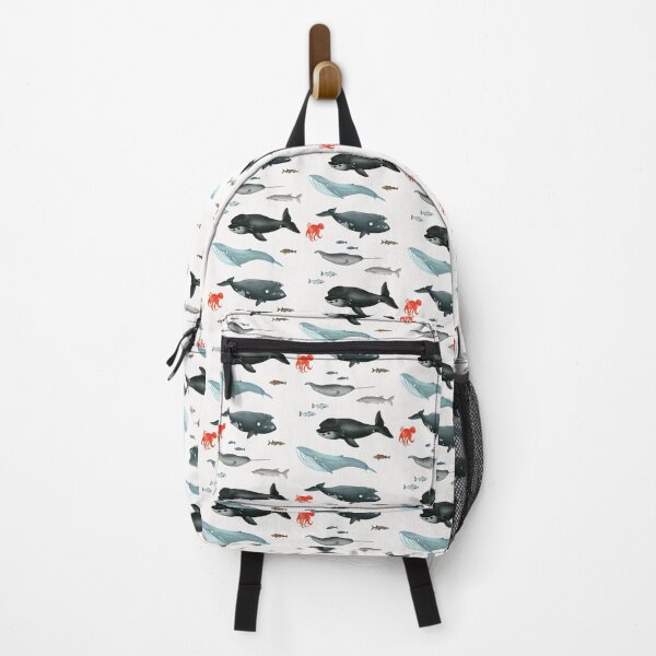 Item preview, Pattern with whales and fishes / underwater world designed and sold by Corinna Arauner.