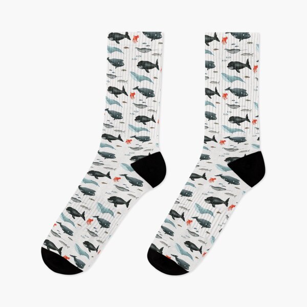 Item preview, Pattern with whales and fishes / underwater world designed and sold by Corinna Arauner.