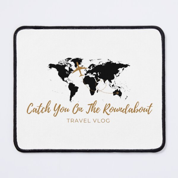 Item preview, Black & Gold World Map - Catch You On The Roundabout designed and sold by Catch You On The Roundabout.