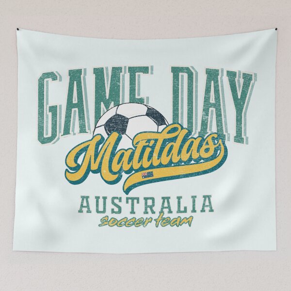 Item preview, Matildas Game Day (Australia Women's Soccer) designed and sold by Numero14.