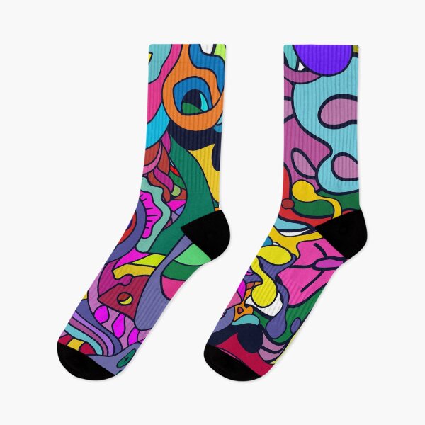 Item preview, Keep Vibe Doodle Pattern designed and sold by DJava-ArtO.