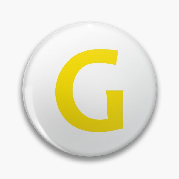 Item preview, Yellow color Letter G designed and sold by WECreations.
