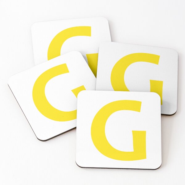 Item preview, Yellow color Letter G designed and sold by WECreations.