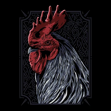 Artwork thumbnail, Alpha Rooster by Rhunno