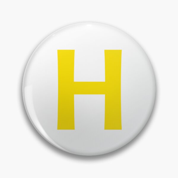 Item preview, Yellow color Letter H designed and sold by WECreations.