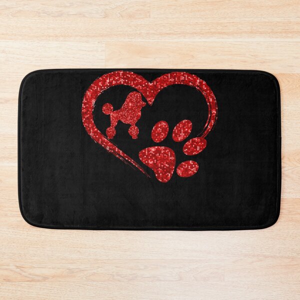 Item preview, Paw heart poodle owner lover designed and sold by ferraudionne.