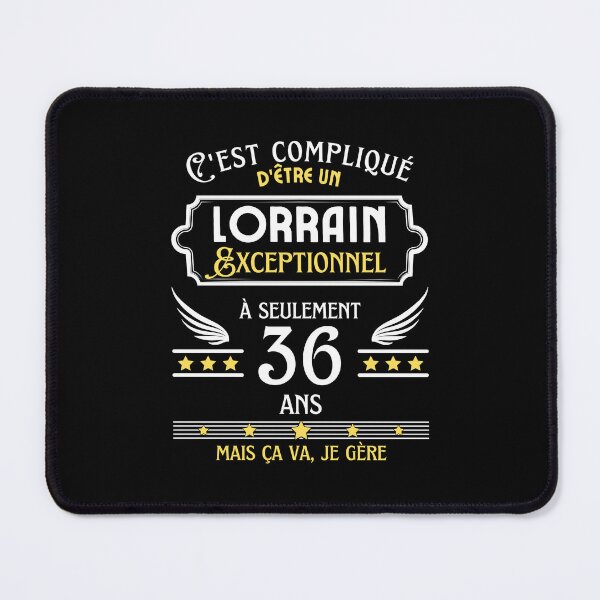 Item preview, 36th birthday gift for men from Lorrain designed and sold by RomualdGR.