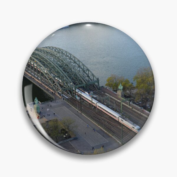 Item preview, ICE High Speed train on Hohenzollern Bridge, Cologne designed and sold by Random Railways.