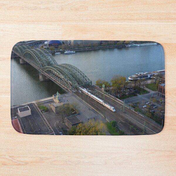 Item preview, ICE High Speed train on Hohenzollern Bridge, Cologne designed and sold by Random Railways.