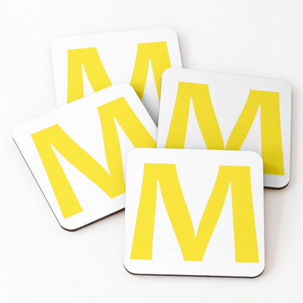 Item preview, Yellow color Letter M designed and sold by WECreations.