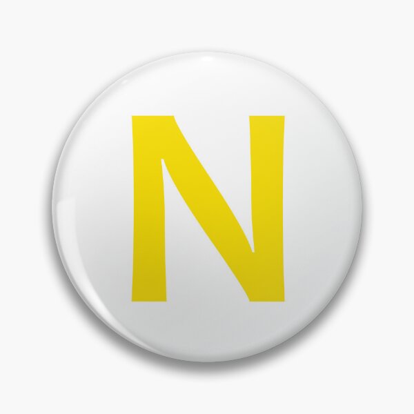 Item preview, Yellow color Letter N designed and sold by WECreations.