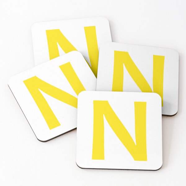 Item preview, Yellow color Letter N designed and sold by WECreations.