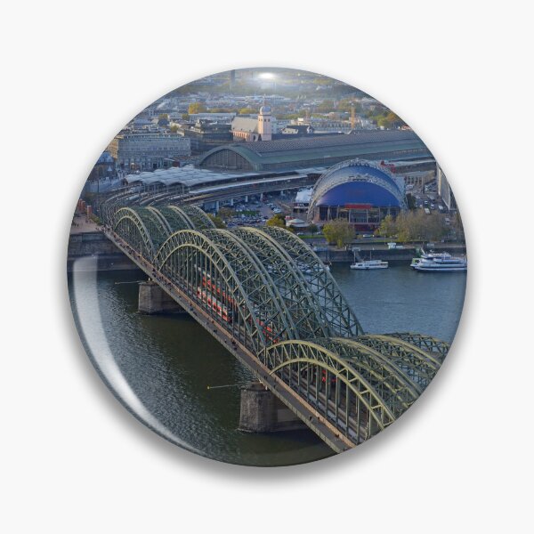 Item preview, Cathedral & Hohenzollern Bridge, Cologne, Germany designed and sold by Random Railways.