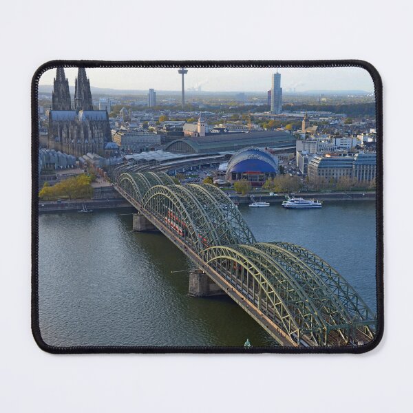 Item preview, Cathedral & Hohenzollern Bridge, Cologne, Germany designed and sold by Random Railways.