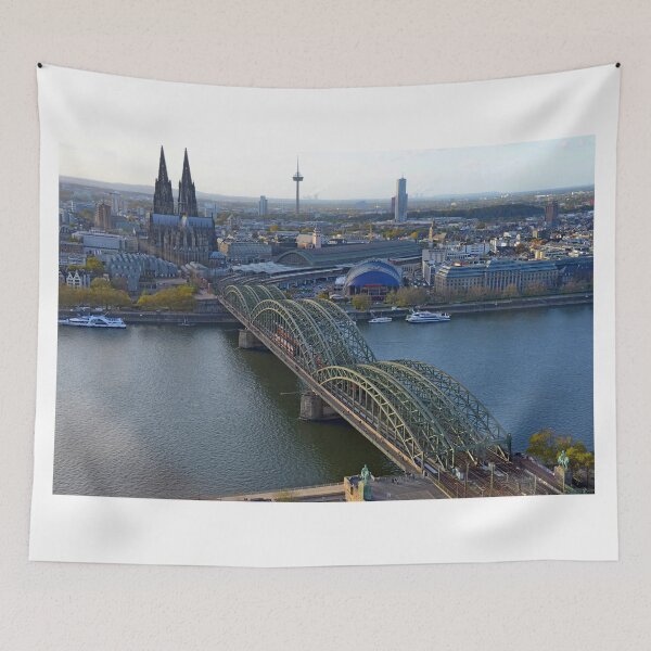 Item preview, Cathedral & Hohenzollern Bridge, Cologne, Germany designed and sold by Random Railways.