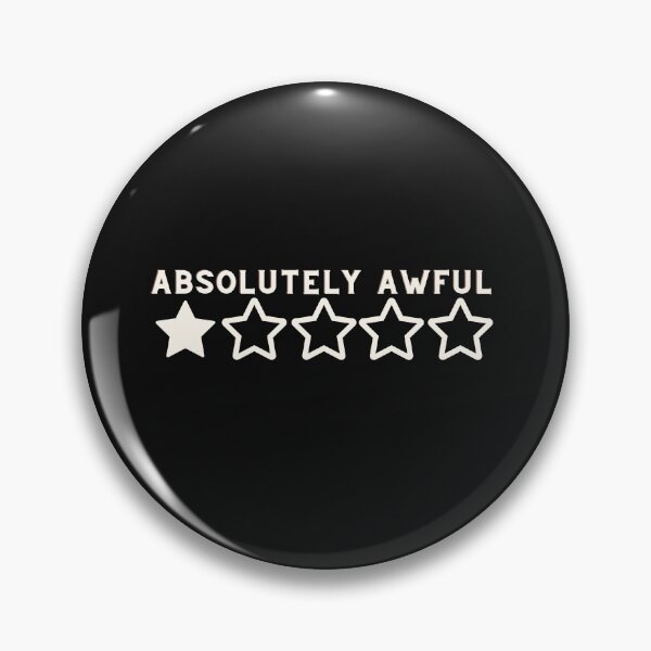 Item preview, Absolutely Awful One Star Rating T-Shirts designed and sold by skolfid brows ⭐⭐⭐⭐⭐ (5.0).