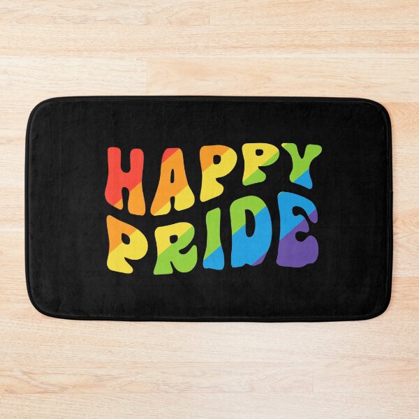 Item preview, Happy Pride March Gay Lesbian LGBTQIA Rainbow designed and sold by QueenOfPrint.