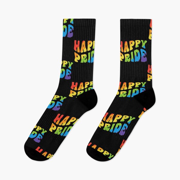 Item preview, Happy Pride March Gay Lesbian LGBTQIA Rainbow designed and sold by QueenOfPrint.