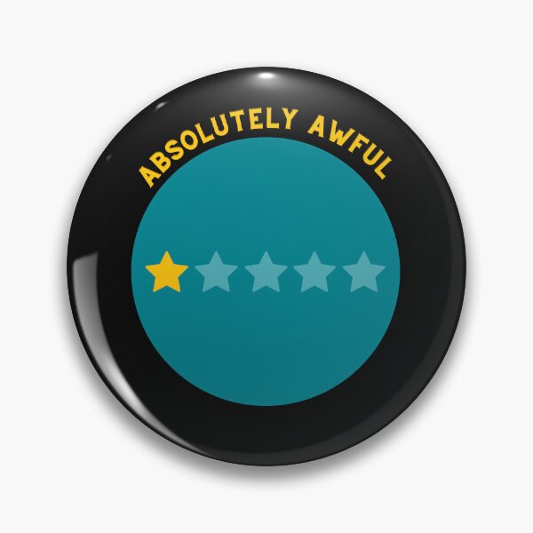 Item preview, Absolutely Awful One Star Rating T-Shirts designed and sold by skolfid brows ⭐⭐⭐⭐⭐ (5.0).